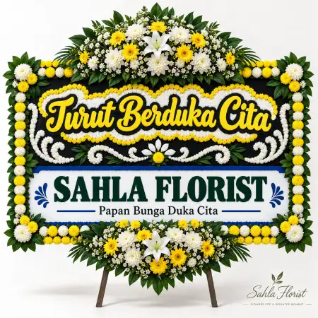 Papan Bunga Duka Sepaku